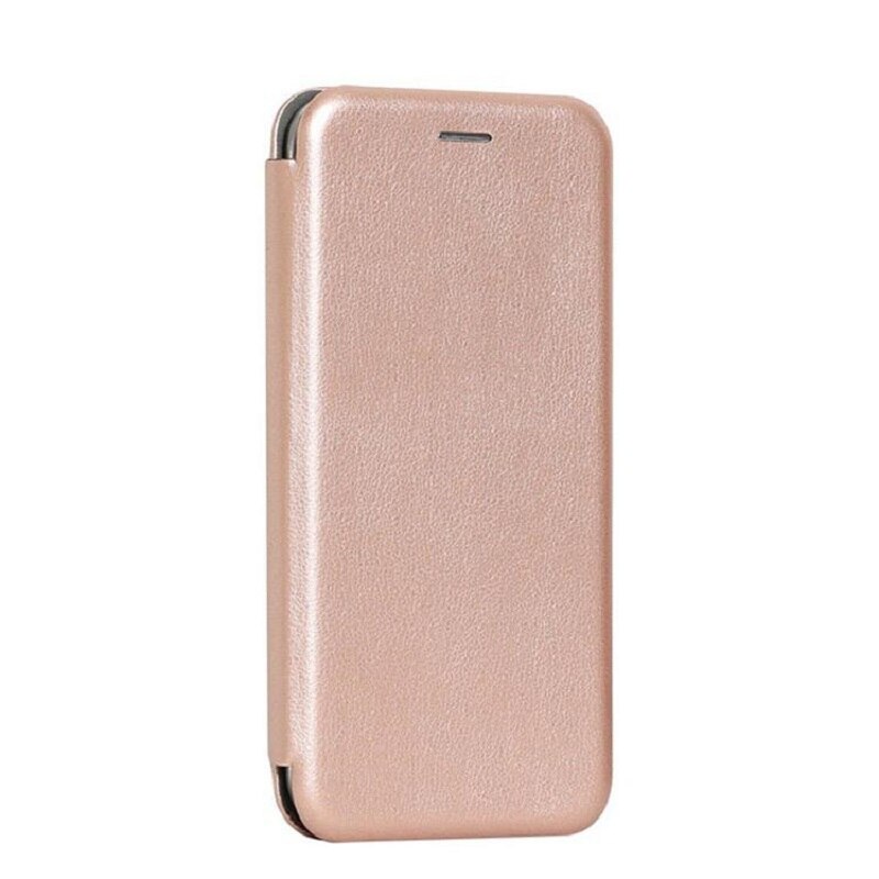 Husa de protectie pentru Iphone 11, Book case, Piele ecologica, Auriu