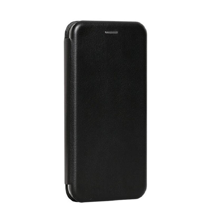 Husa de protectie pentru Huawei Nova 5T, Book case, Piele ecologica, Negru