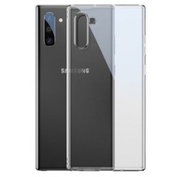 husa protectie samsung galaxy note 10 plus din silicon ultra slim - fumurie  folie antishock din silicon joyshell - transparenta imagen 54_0_
0