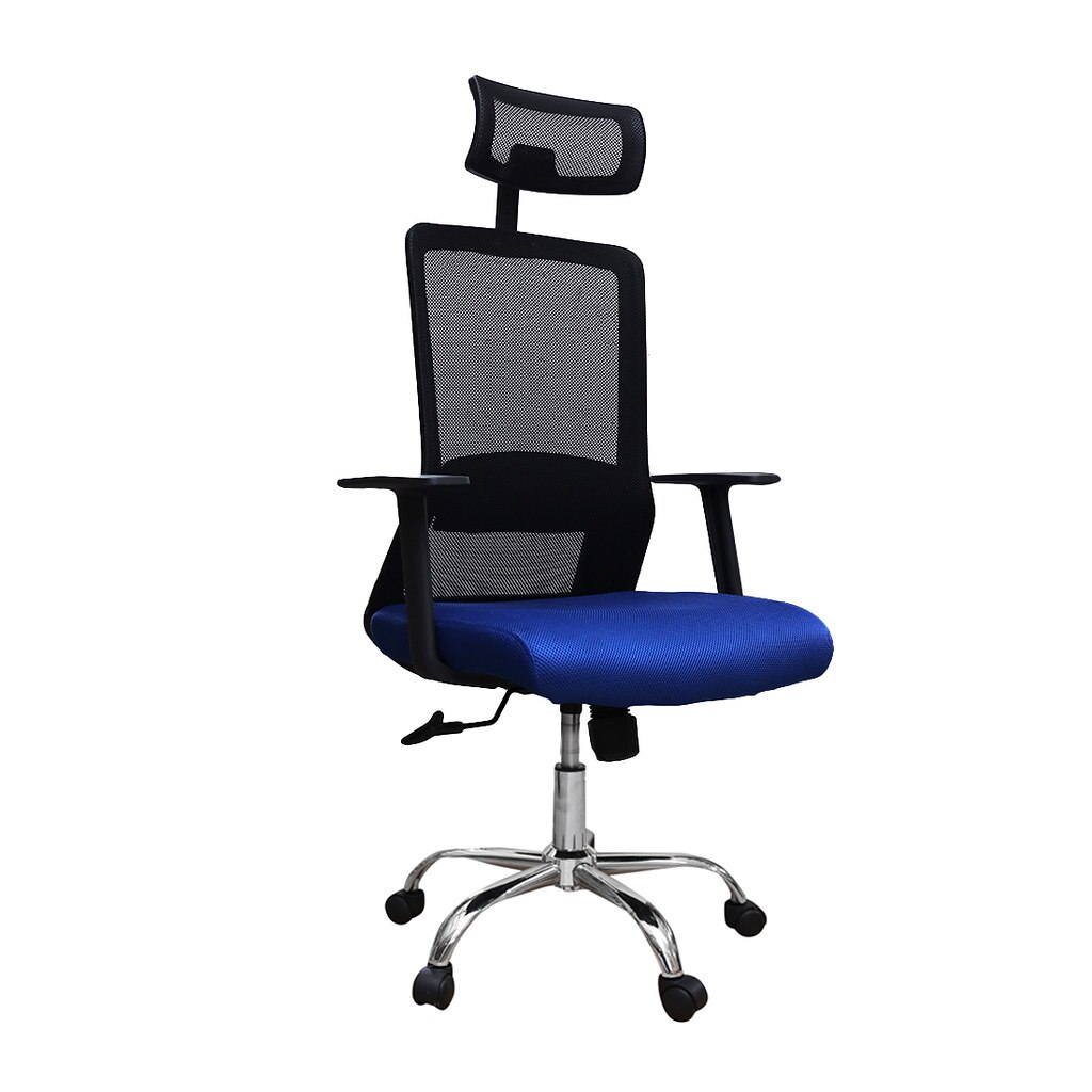 Scaun de birou ergonomic OSLO, mesh, albastru/negru