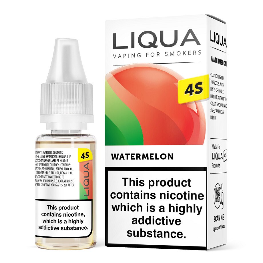 Lichid Tigara Electronica Liqua 4S - Watermelon ,10ml ,20mg/ml