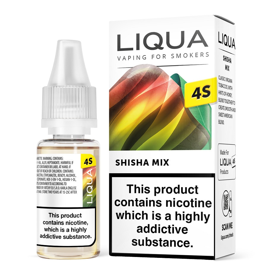 Lichid Tigara Electronica Liqua 4S - Shisha Mix ,10ml ,20mg/ml