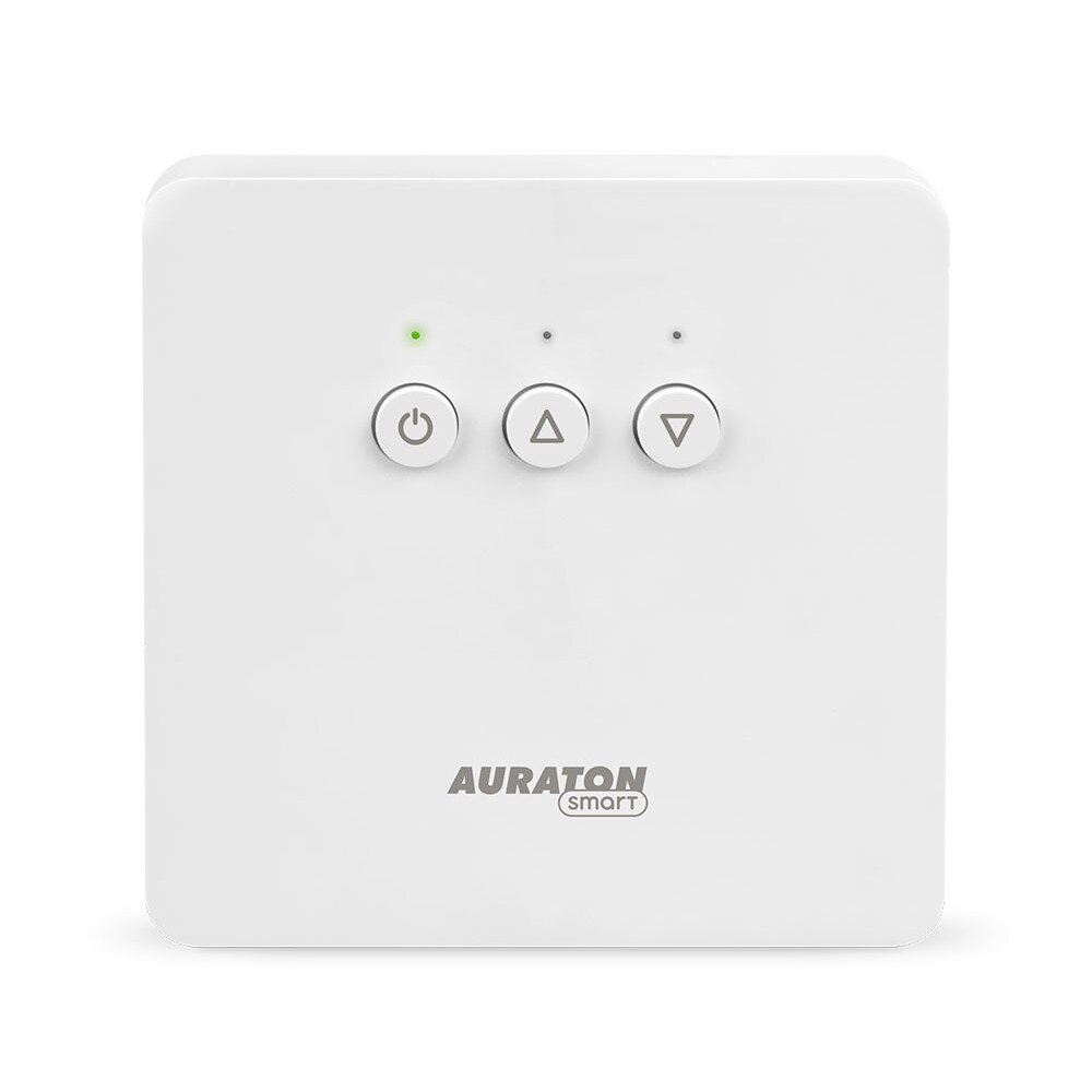 Controler al dispozitivului de incalzire Auraton SMART, Alb/Gri