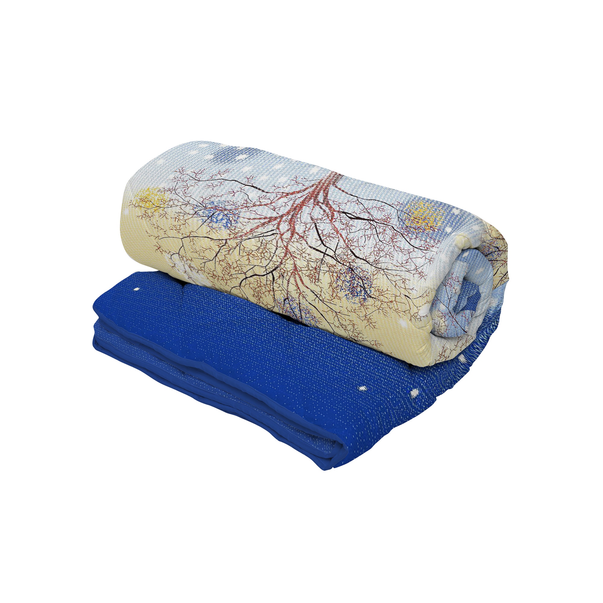 Pilota Alcam Tree microfibra matlasata 250gr/mp, 200x220 cm