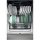 Съдомиялна Indesit DFO3T133AFX, 14 комплекта, 9 програми, Клас D, Fast&Clean, Push&Go, Auto Door, Чекмедже за прибори, 60 см, Inox