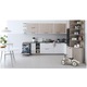 Съдомиялна Indesit DFO3T133AFX, 14 комплекта, 9 програми, Клас D, Fast&Clean, Push&Go, Auto Door, Чекмедже за прибори, 60 см, Inox