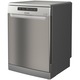 Съдомиялна Indesit DFO3T133AFX, 14 комплекта, 9 програми, Клас D, Fast&Clean, Push&Go, Auto Door, Чекмедже за прибори, 60 см, Inox