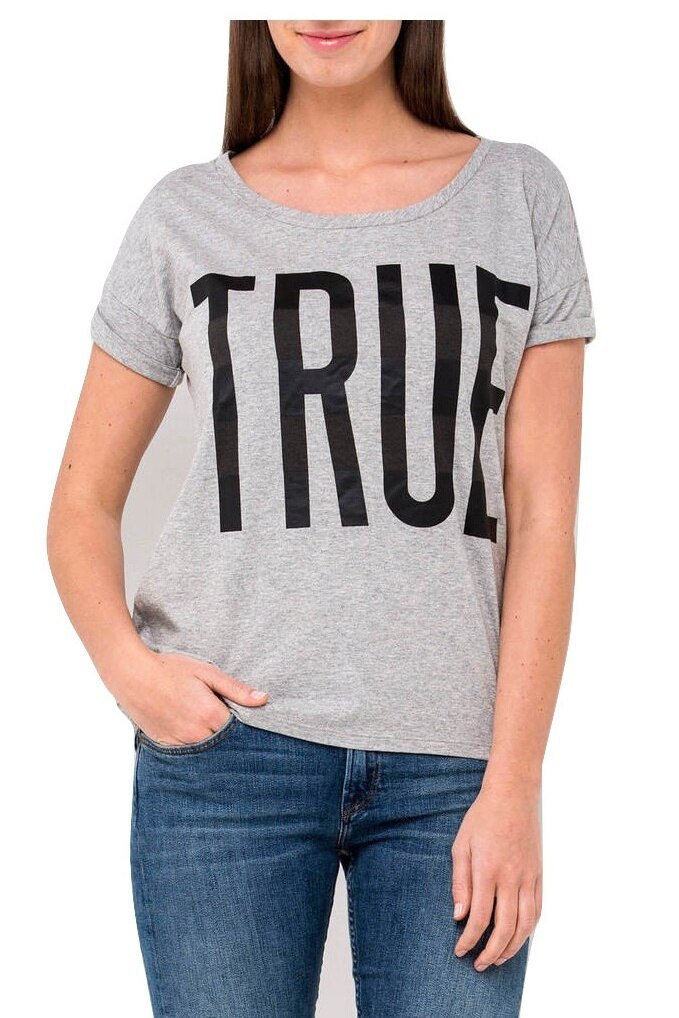 Tricouri, Lee, Negru/Gri, XS