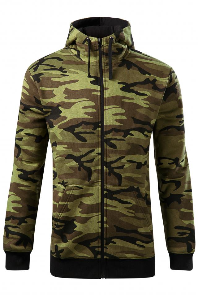 Hanorace camuflaj Malfini, Camuflaj verde
