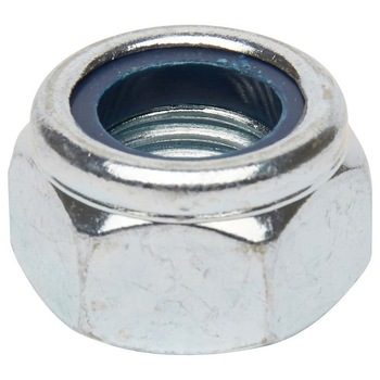 Piulita cu autoblocare, pas fin, DIN 985, Zincat Alba, Gr.10 - M12x1,25 Piulita cu autoblocare, pas fin, DIN 985, Zincat Alba, Gr.10 - M12x1,25