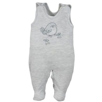 Salopeta fara maneci pentru bebelusi Koala Sikorka 08-300, Gri, 62 cm Salopeta fara maneci pentru bebelusi Koala Sikorka 08-300, Gri, 62 cm