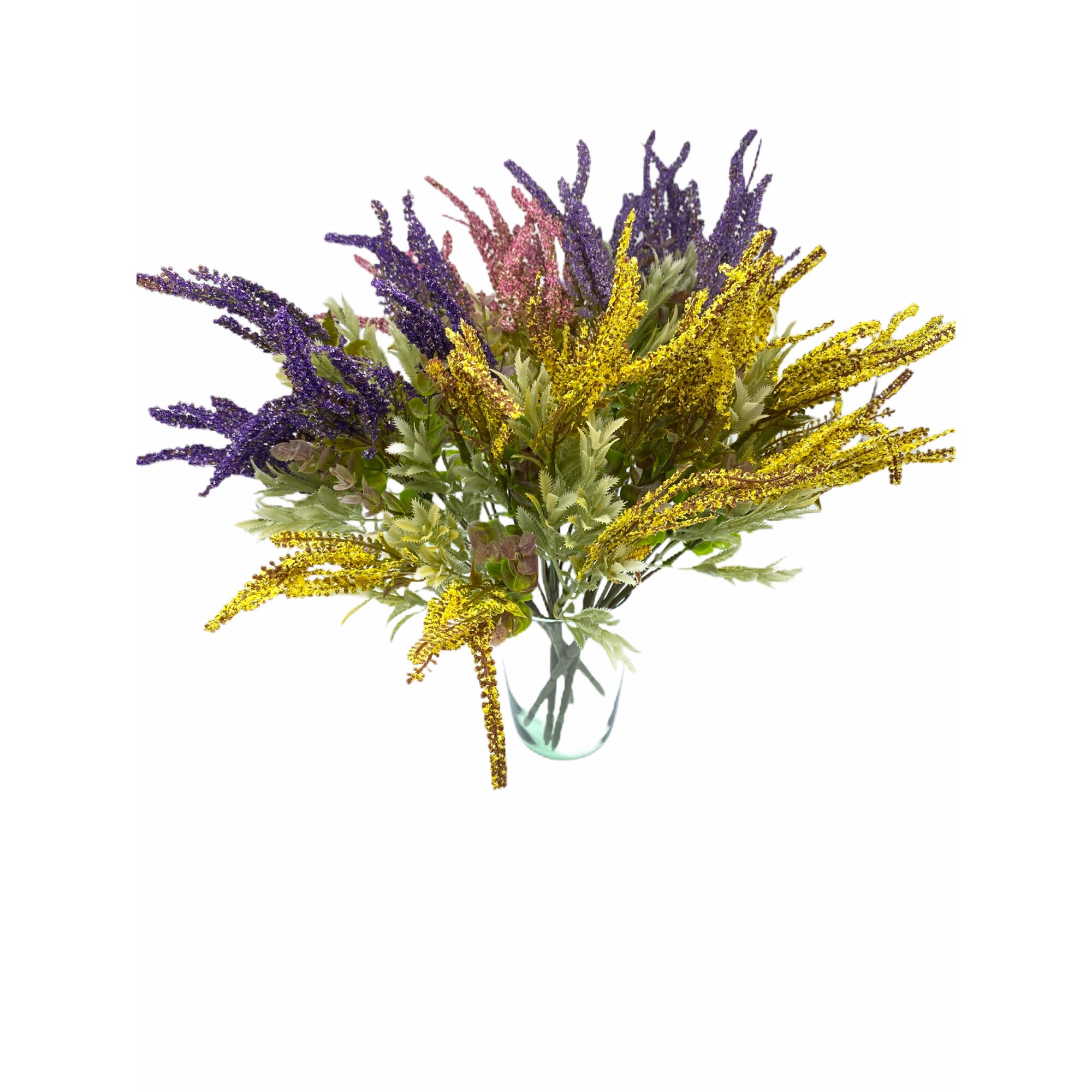 Set 5 flori artificiale, Multicolor