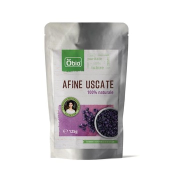 Afine Uscate Obio 125gr Afine Uscate Obio 125gr