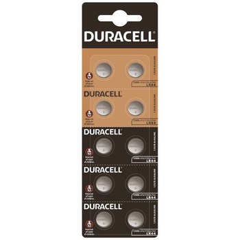 Set 10 baterii alcaline Duracell 1.5V G13 AG13 L1154 LR44 157 V13GA A76 Set 10 baterii alcaline Duracell 1.5V G13 AG13 L1154 LR44 157 V13GA A76