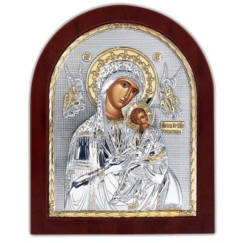 Icoana Maica Domnului a Patimilor (Amolinthos) pe Foita Argint 925 Auriu 11x13cm ClassGifts Icoana Maica Domnului a Patimilor (Amolinthos) pe Foita Argint 925 Auriu 11x13cm ClassGifts