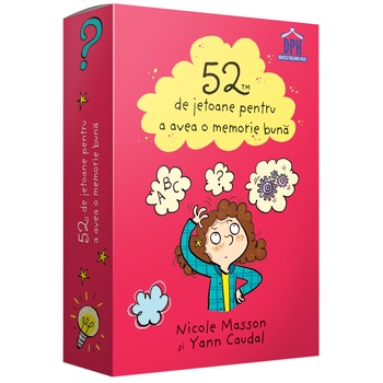 52 de jetoane pentru a avea o memorie buna, Nicole Masson si Yann Caudal 52 de jetoane pentru a avea o memorie buna, Nicole Masson si Yann Caudal