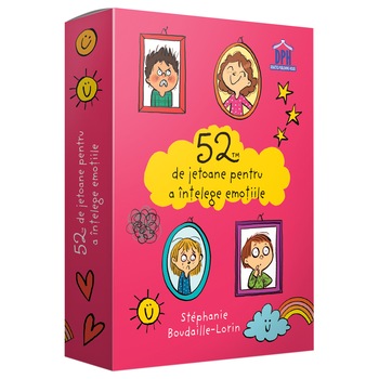 52 de jetoane pentru a intelege emotiile, Stephanie Boudaille-Lorin 52 de jetoane pentru a intelege emotiile, Stephanie Boudaille-Lorin