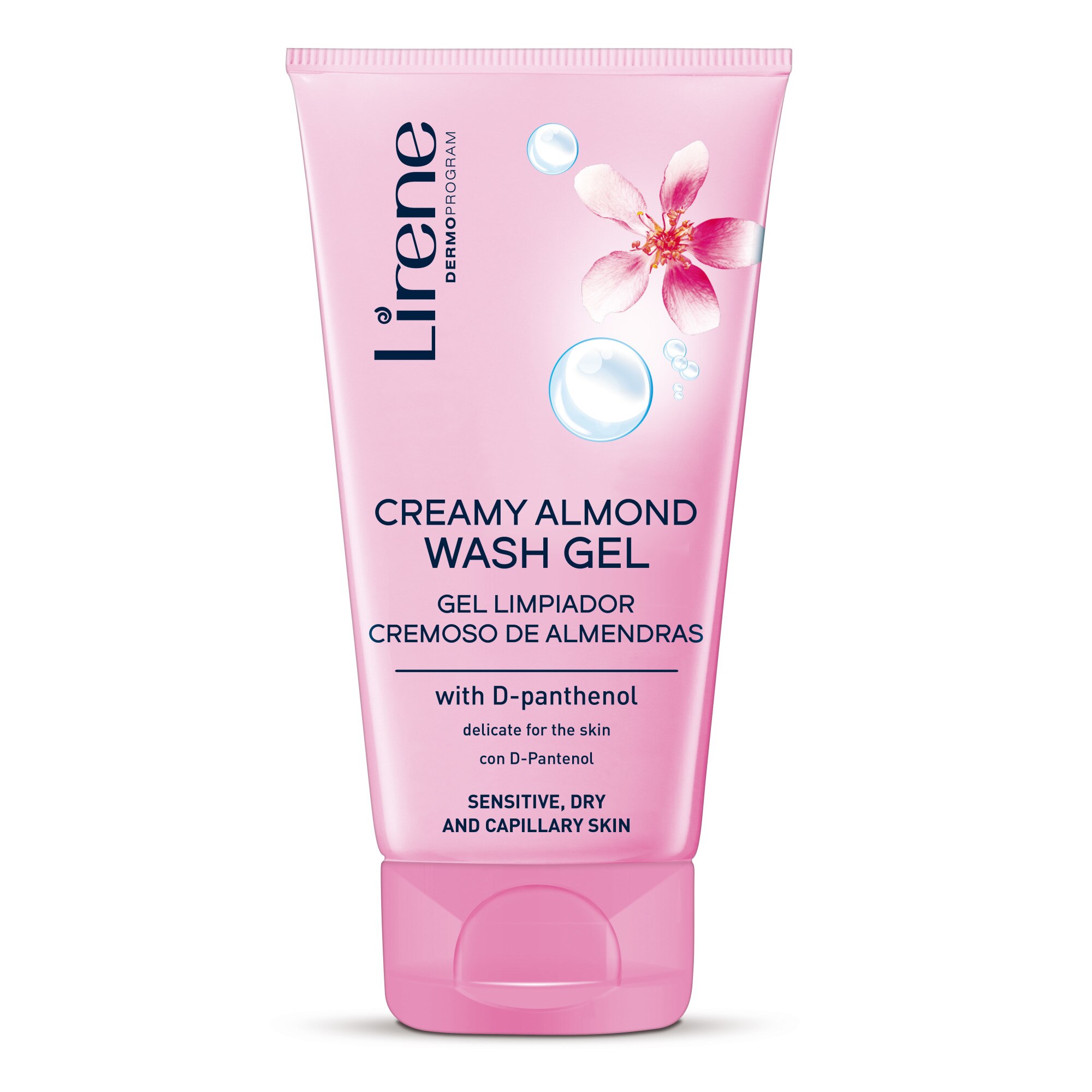 Gel de curatare Lirene. cu extract de migdale, 150ml