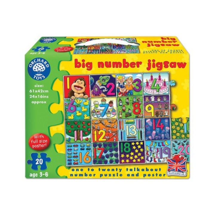 Orchard Toys nagyszámú kirakós játék