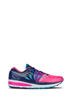 Saucony, Pantofi pentru alergare Hurricane ISO 2, Roz/Negru, 7.5 Saucony, Pantofi pentru alergare Hurricane ISO 2, Roz/Negru, 7.5