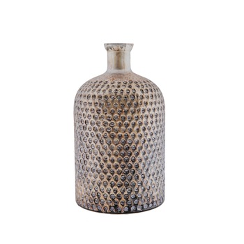 Vaza de sticla, antichizata, 31 cm Vaza de sticla, antichizata, 31 cm