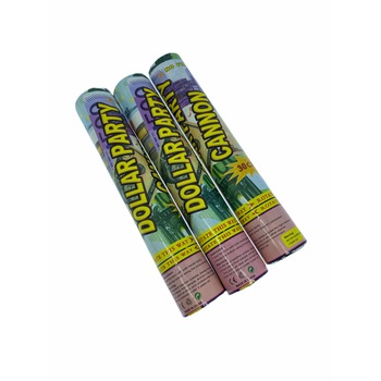 Set 3 tun confeti dolar, 30 cm Set 3 tun confeti dolar, 30 cm