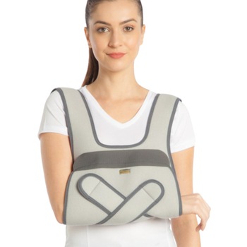 Orteza suport imobilizare umar-brat, marime XL, circumferinta umeri 100-110 cm, Morsa Cyberg Orteza suport imobilizare umar-brat, marime XL, circumferinta umeri 100-110 cm, Morsa Cyberg