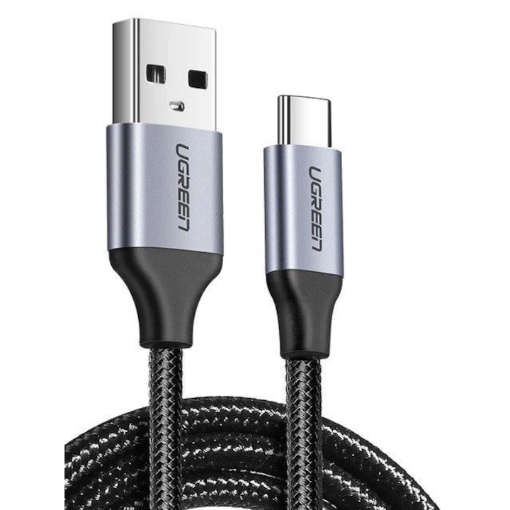 UGREEN USB ΠΊΡΠΌ USB Type-C 3A ΠΊΠ°Π±Π΅Π» Π·Π° Π΄Π°Π½Π½ΠΈ - 0.5m ΡΠΈΠ²