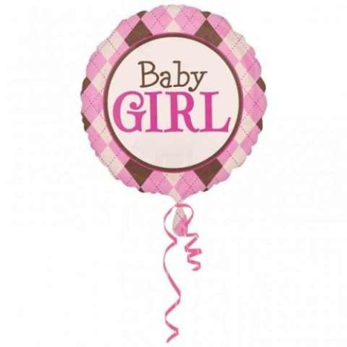 Balon folie, Baby Girl, jumbo