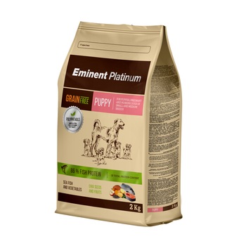 Hrana uscata Eminent Platinum, Puppy, Grain Free, 2 kg Hrana uscata Eminent Platinum, Puppy, Grain Free, 2 kg