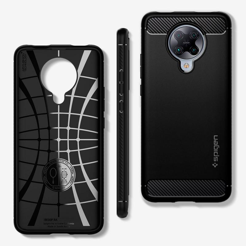 Smartphone Spigen Xiaomi Poco F2 Pro Spacecase Back Cover Black