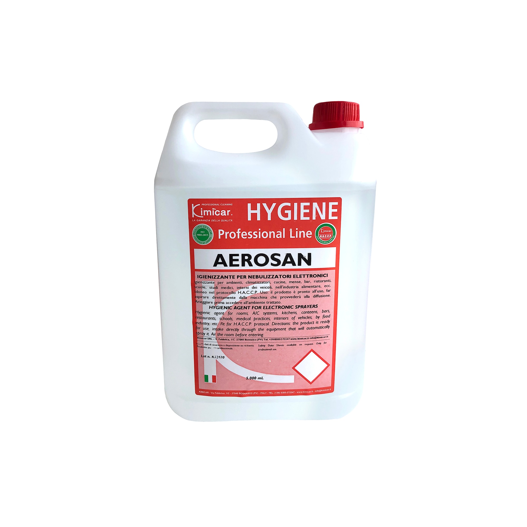 Solutie igienizanta interioare Aerosan 5.000 ML