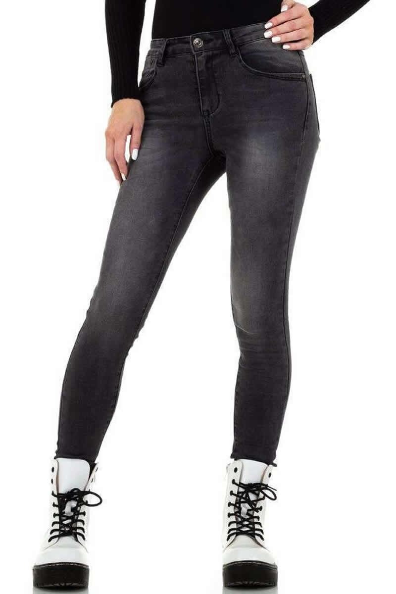 Blugi dama, Colorful Denim, Negru, M EU