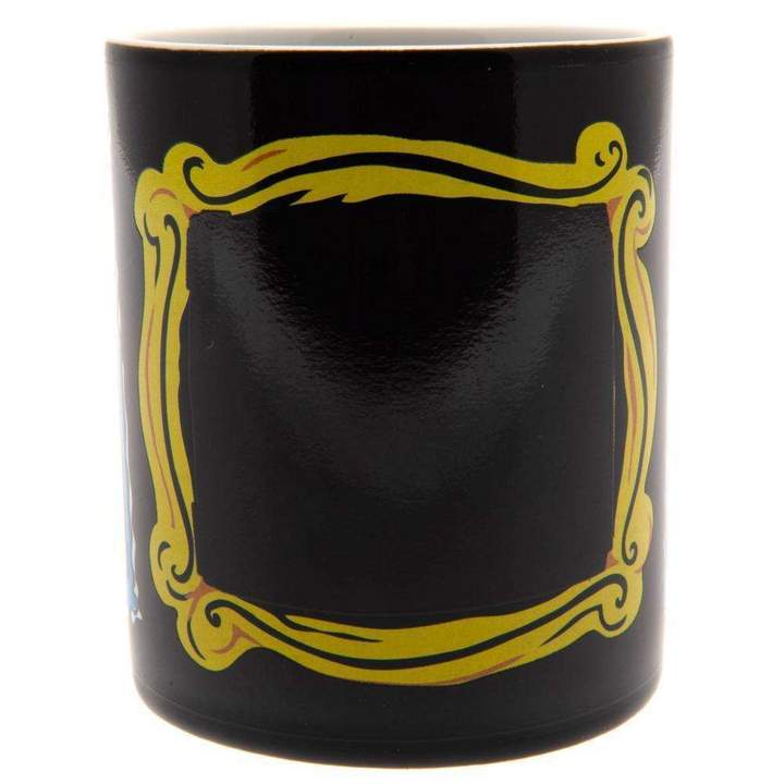 Cana termosensibila - Friends Frames, Ceramica, 300 ml, Multicolor