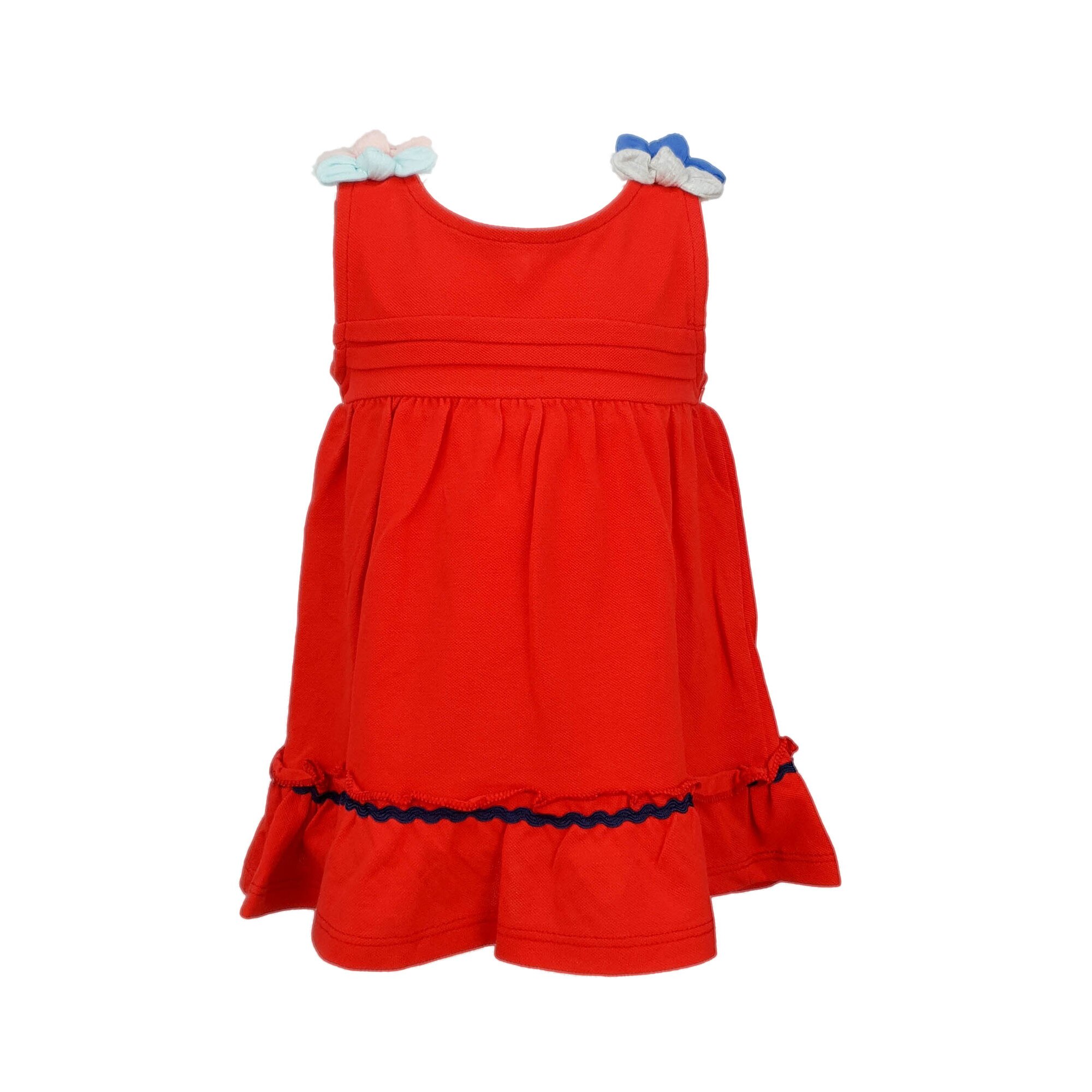 Rochie de vara fara maneci rosie