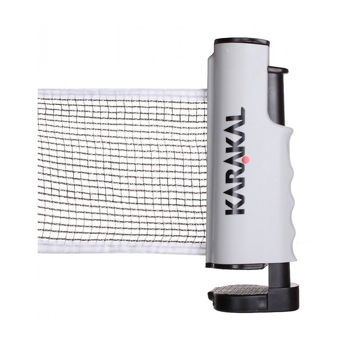 Karakal behúzható asztalitenisz háló, hossza 184 cm, fekete