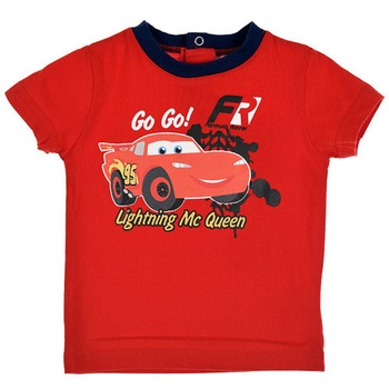 Tricou baieti, Cars, bumbac, rosu Tricou baieti, Cars, bumbac, rosu