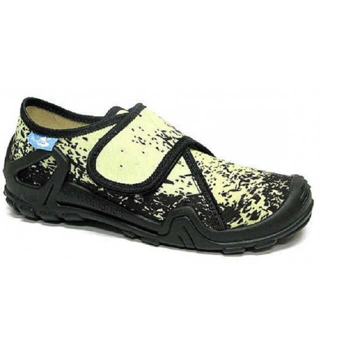 Pantofi pentru copii, Negru-Galben, marca RenBut