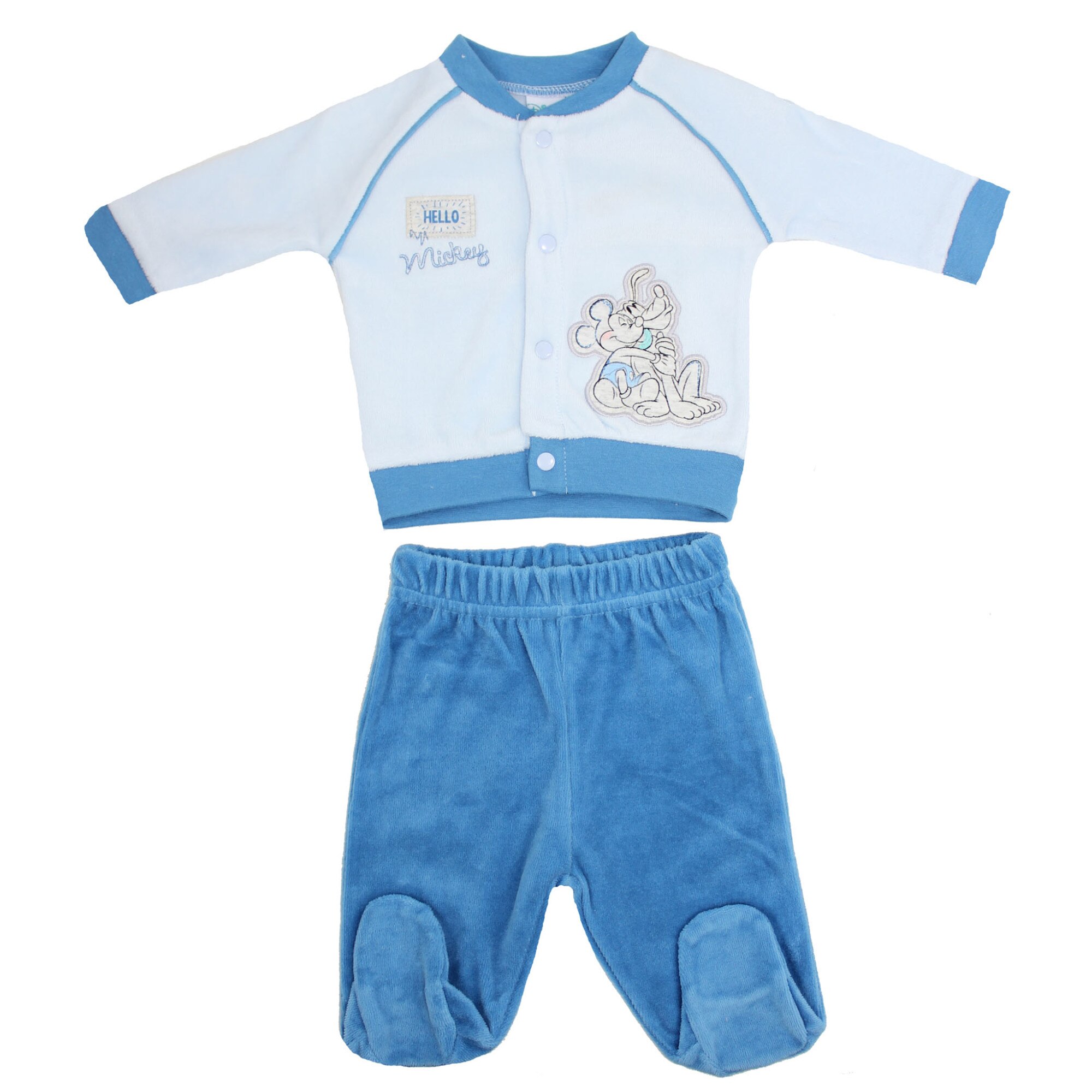 Compleu, Hello Mickey and Pluto, albastru