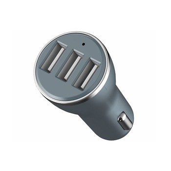 Incarcator auto Havit H212 5V, 4.2A, 3xUSB, gri Incarcator auto Havit H212 5V, 4.2A, 3xUSB, gri