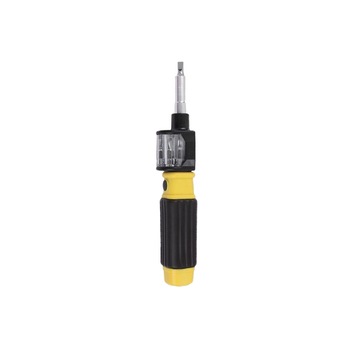 Surubelnita cu cap rotativ, 21 cm, 6 capete metalice Surubelnita cu cap rotativ, 21 cm, 6 capete metalice