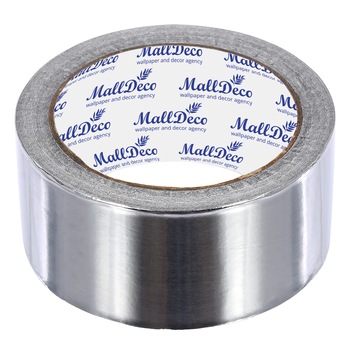 Banda aluminiu autoadeziva MallDeco 48mm x 25mm Banda aluminiu autoadeziva MallDeco 48mm x 25mm