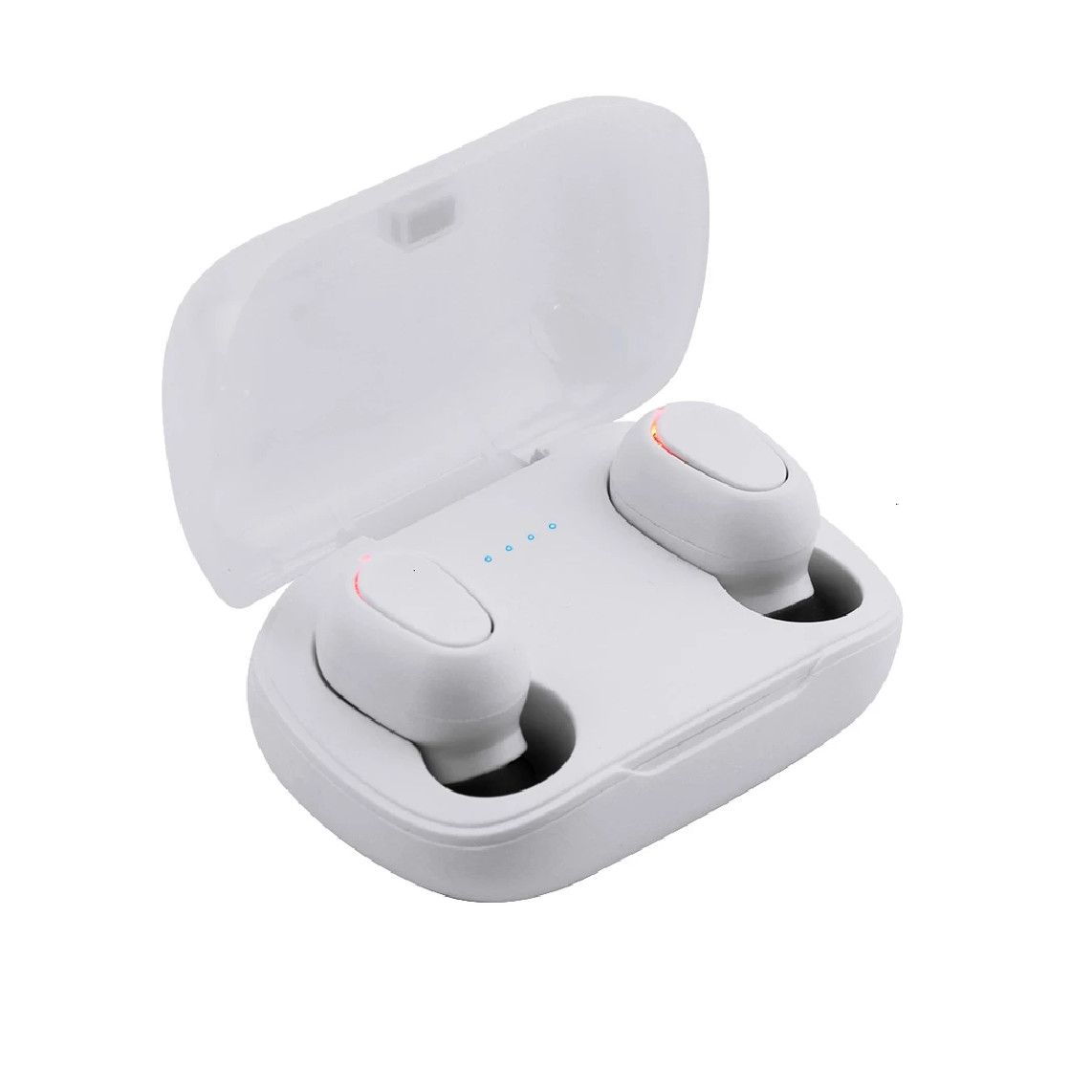 Casti Bluetooth Maxcell, In ear, Alb