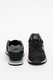 New Balance, Pantofi sport de piele ecologica cu garnituri contrastante 500, Negru/Gri inchis, 9