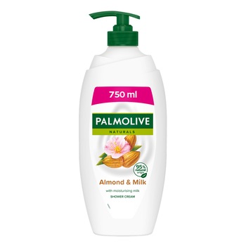 Gel de dus Palmolive Naturals Almond & Milk, 750 ml Gel de dus Palmolive Naturals Almond & Milk, 750 ml