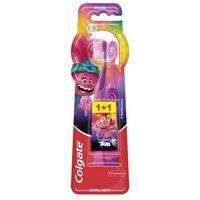 pachet promo periuta de dinti pentru copii colgate trolls varsta 2-6 ani extra soft 11 imagen 25_0_
0