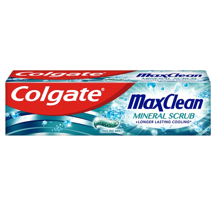 Colgate Max Clean Mineral Scrub, fogkrém, 75ml