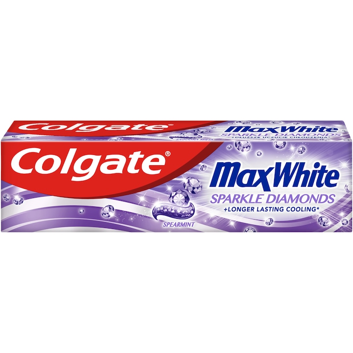 Colgate Max White Sparkle Diamonds fehérítő fogkrém, 75ml