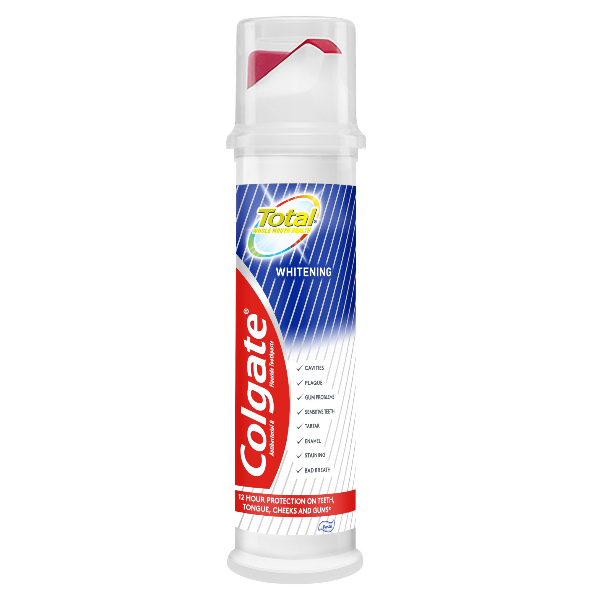 Pasta de dinti Colgate Total Whitening Pump, 100 ml
