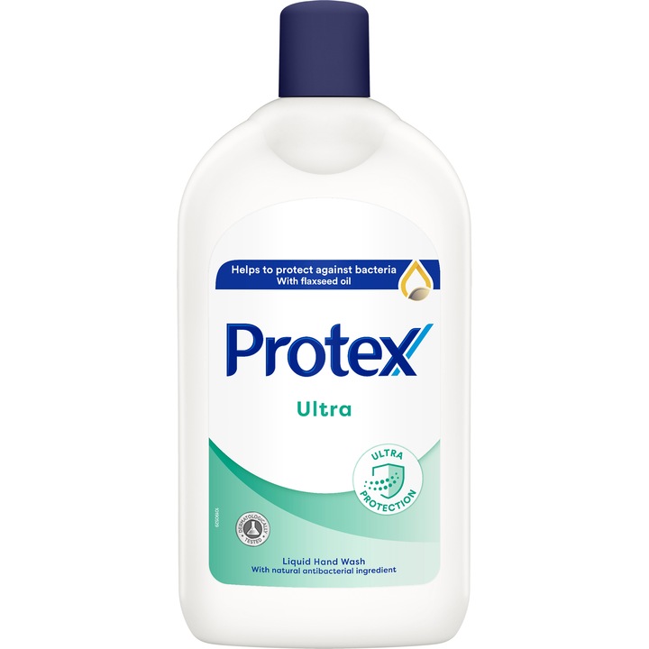Rezerva sapun lichid Protex Ultra cu ingredient natural antibacterian, 700 ml